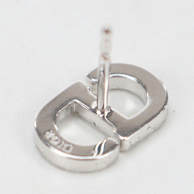 中古 ディオール ピアス レディース ブランド Dior Petit CDミニ スタッド E3045WOMCY_D001 シルバー アクセサリー USDCD117403011