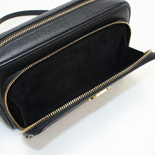 二手 Dior 斜挎单肩包女装品牌 Dior Dior Caro 双袋皮革 S7431UBAE 黑色 USDCD117622011