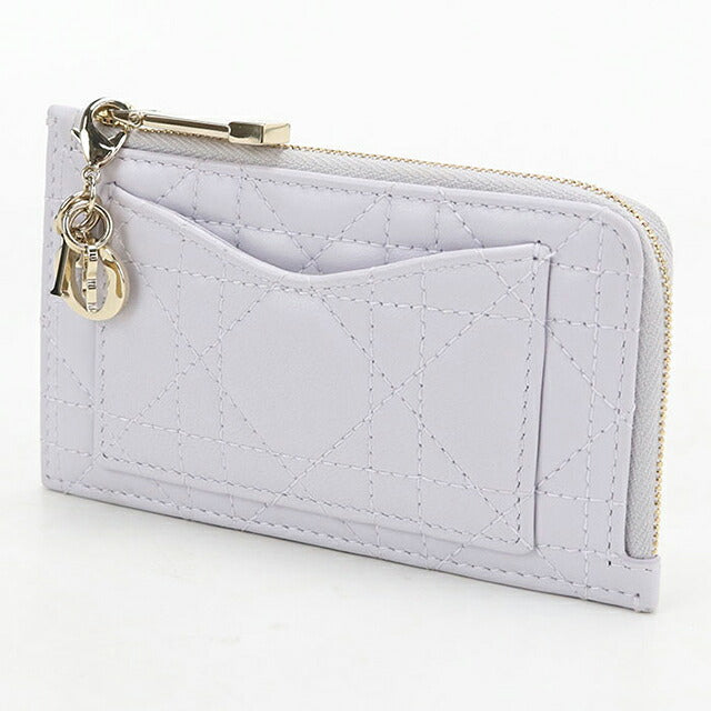 中古 ディオール コインケース コンパクト レディース ブランド Dior レディディオール コスモス ジップカードホルダー フラグメントケース S0965ONMJ USDCD119438011