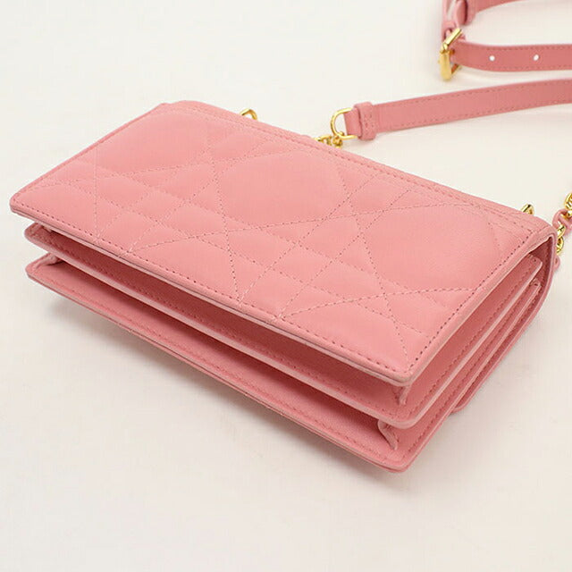 中古 ディオール ショルダーバッグ レディース ブランド Dior ミス カロ ミニバッグ S5169UDAX ピンク USDCD120979011