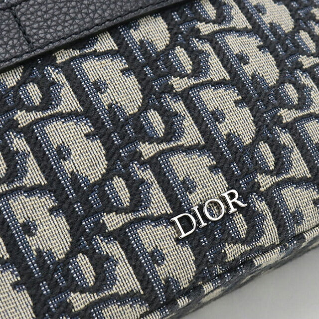 二手 Dior 单肩包 男士品牌 Dior Dior Oblique Safari 包 海军蓝 USDCD121588011