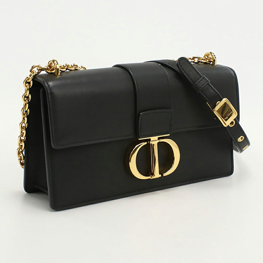 中古 ディオール 斜め掛け ショルダーバッグ レディース ブランド Dior 30 モンテーニュ イースト ウエストバッグ ブラック バッグ USDCD91516011