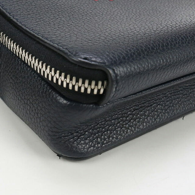 中古 ディオール 斜め掛け ショルダーバッグ メンズ ブランド Dior ステューシー コラボ レザー ネイビー バッグ USDCD93448011
