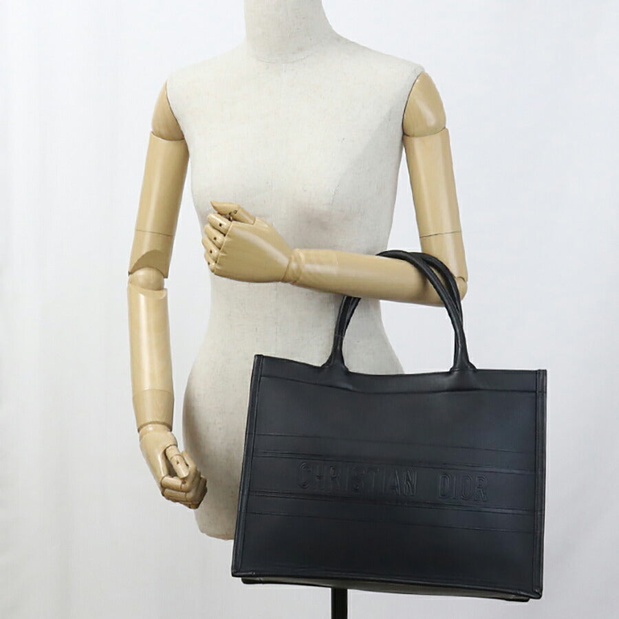 中古 ディオール トートバッグ レディース ブランド Dior ブックトートバッグ ミディアム M1296 ZGSB_M900 ブラック バッグ USDCD96114011