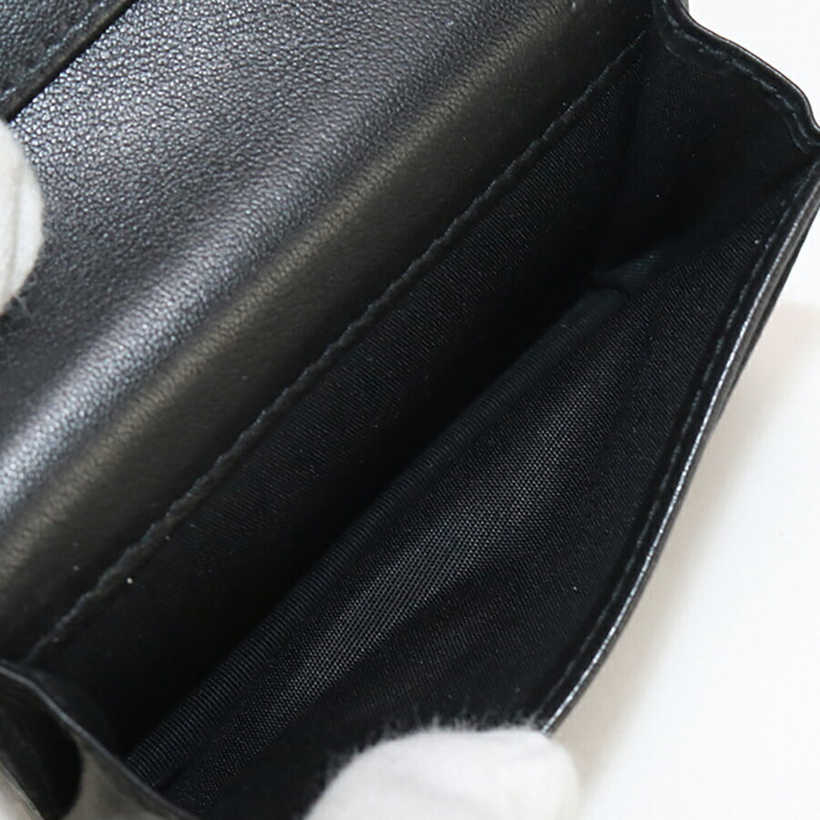 中古 ディオール カードケース メンズ ブランド Dior ビジネスカードホルダー ブラック 財布 USDCD96368011
