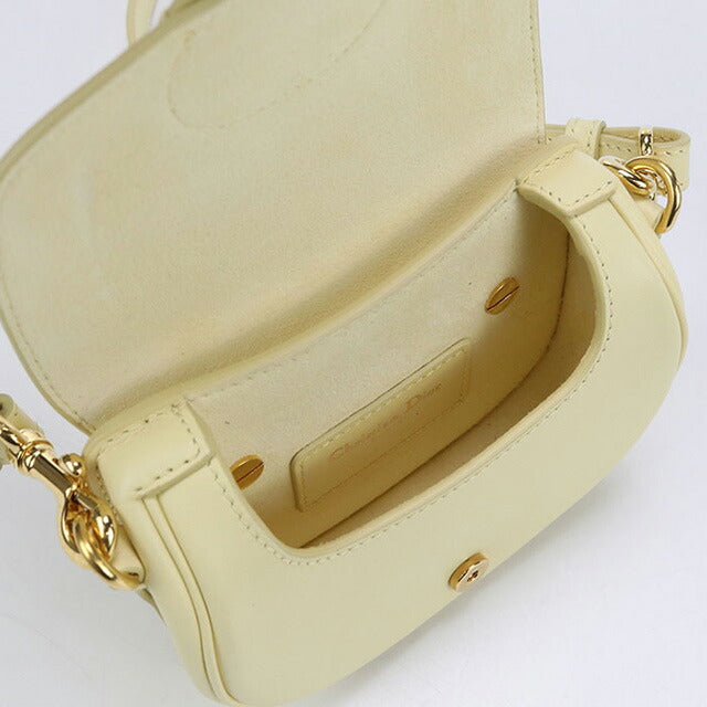 中古 ディオール 斜め掛け ショルダーバッグ レディース ブランド Dior ディオール ボビー イエロー バッグ USDCD96427011