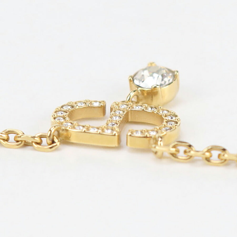 中古 ディオール ネックレス レディース ブランド Dior Petit CD N2890WOMCY D03S ゴールド アクセサリー USDCD96711011
