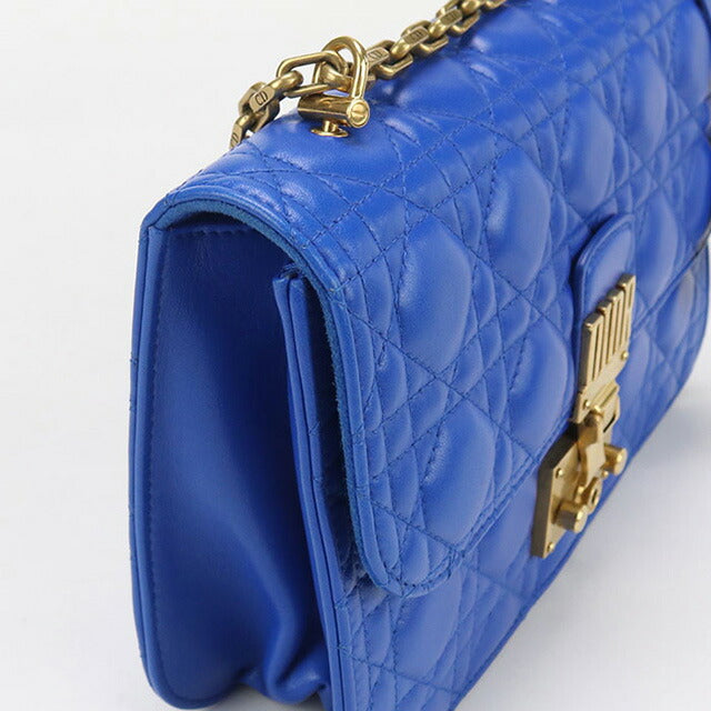 中古 ディオール ショルダーバッグ レディース ブランド Dior アディクト チェーン ブルー バッグ USDCD96785011