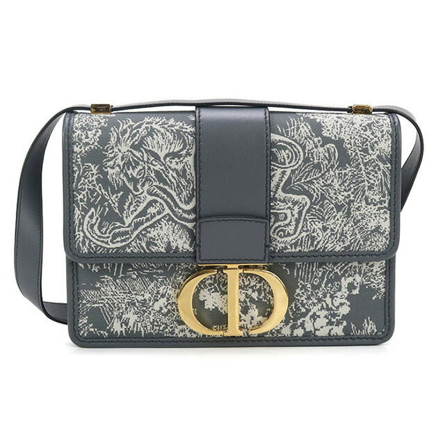 中古 ディオール 斜め掛け ショルダーバッグ レディース ブランド Dior 30 モンテーニュ グレー バッグ USDCD97075011
