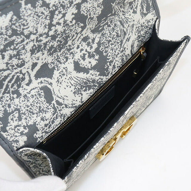 中古 ディオール 斜め掛け ショルダーバッグ レディース ブランド Dior 30 モンテーニュ グレー バッグ USDCD97075011