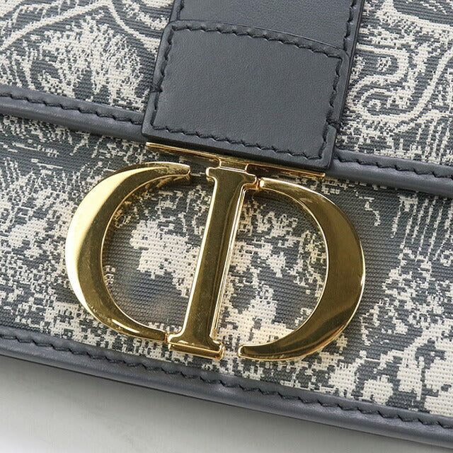 中古 ディオール 斜め掛け ショルダーバッグ レディース ブランド Dior 30 モンテーニュ グレー バッグ USDCD97075011