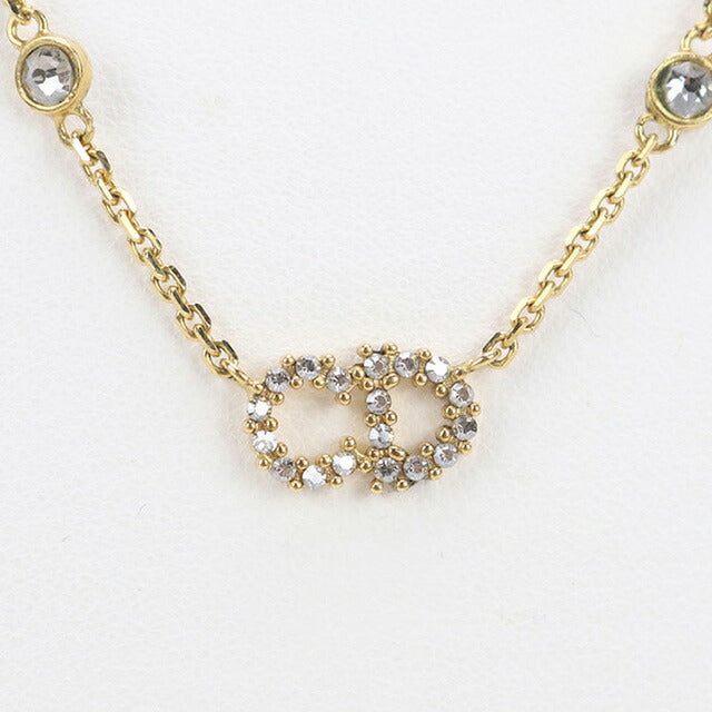 中古 ディオール ネックレス レディース ブランド Dior クレール ディー リュヌ ネックレス N1033CDLCY_D301 ゴールド アクセサリー USDCD97633011