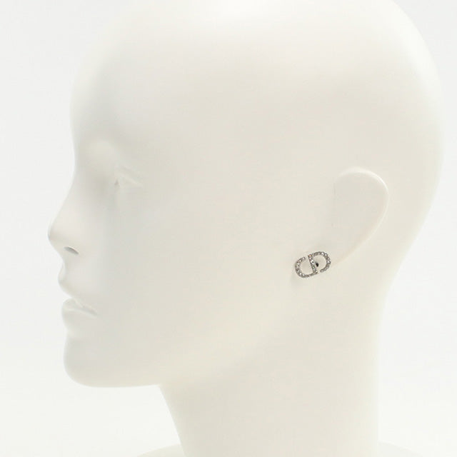 中古 ディオール ピアス レディース ブランド Dior Petit CD スタッドピアス E1742PTCCY_D102 シルバー アクセサリー USDCD97836011