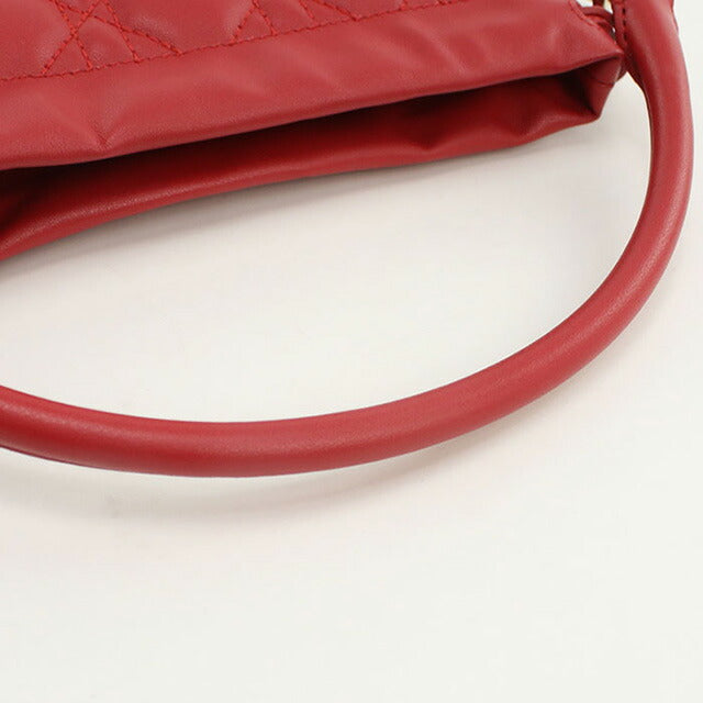 中古 ディオール ハンドバッグ レディース ブランド Dior レディディオール ミリー ミニバッグ S0981 ONMJ レッド バッグ USDCD98328011