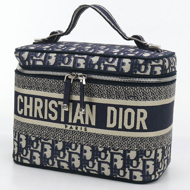 中古 ディオール ハンドバッグ レディース ブランド Dior ディオール オブリーク S5480VRIW ネイビー バッグ USDCD98341011