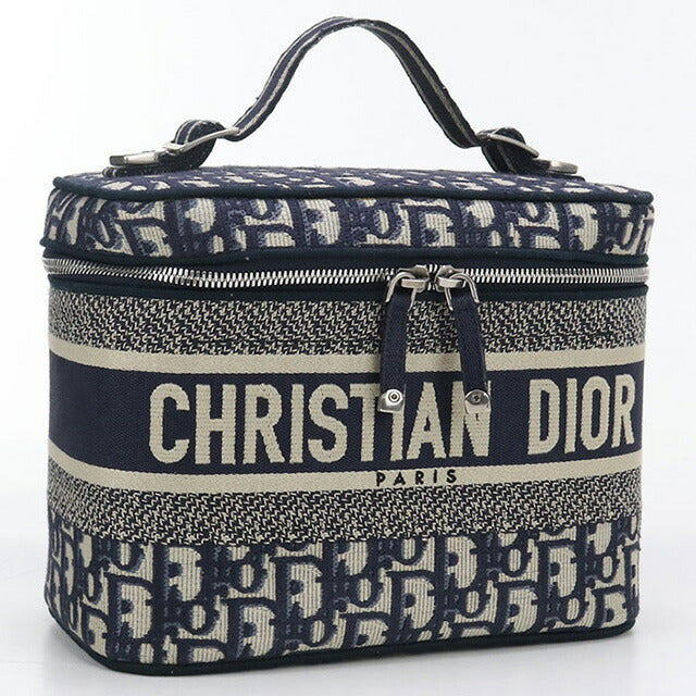 中古 ディオール ハンドバッグ レディース ブランド Dior ディオール オブリーク S5480VRIW ネイビー バッグ USDCD98341011
