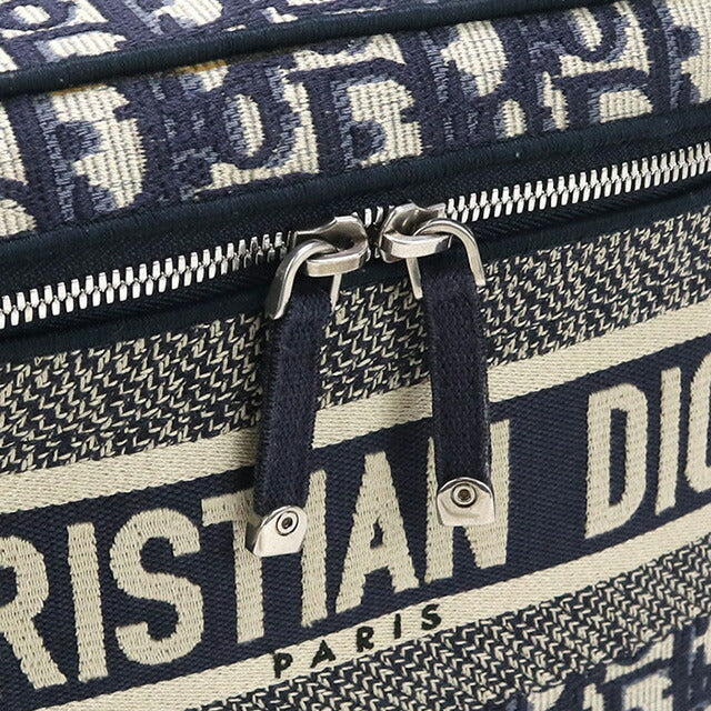中古 ディオール ハンドバッグ レディース ブランド Dior ディオール オブリーク S5480VRIW ネイビー バッグ USDCD98341011