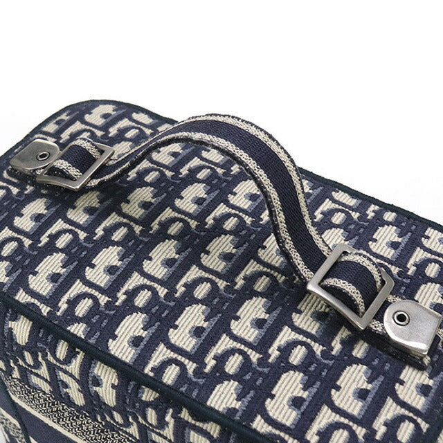 中古 ディオール ハンドバッグ レディース ブランド Dior ディオール オブリーク S5480VRIW ネイビー バッグ USDCD98341011