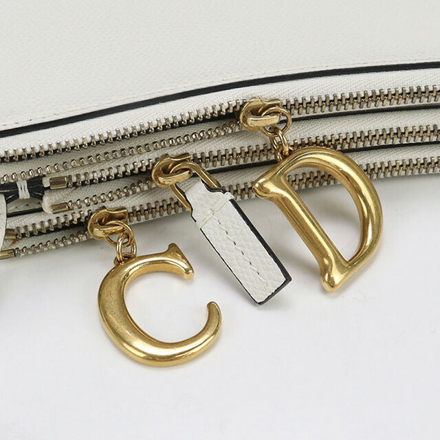 中古 ディオール 斜め掛け ショルダーバッグ レディース ブランド Dior サドル トリオ レザー バッグ USDCD98354011