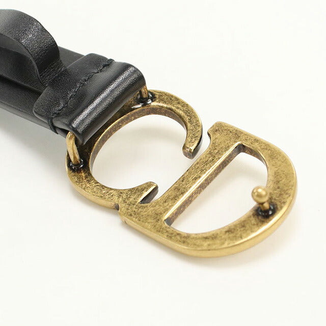 中古 ディオール ベルト レディース ブランド Dior サドル B0445CWGH M900 ブラック 小物 USDCD98520011