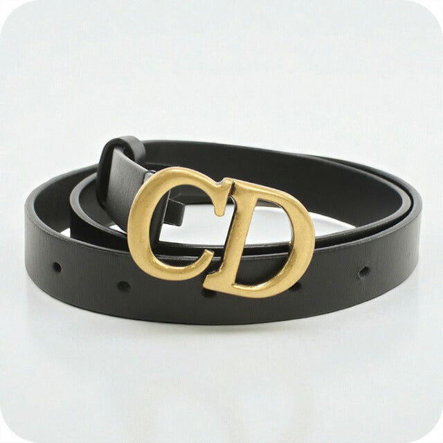 中古 ディオール ベルト レディース ブランド Dior サドル B0445CWGH M900 ブラック 小物 USDCD98520011