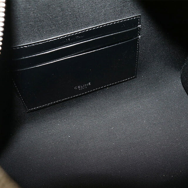 中古 セリーヌ ミニボストン メンズ ブランド CELINE トリオンフキャンバス 120502FQM.38SI ブラック バッグ USDCE100768011