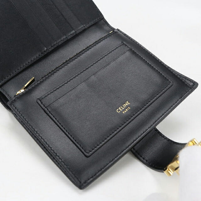 Used Celine Bifold Wallet Women&