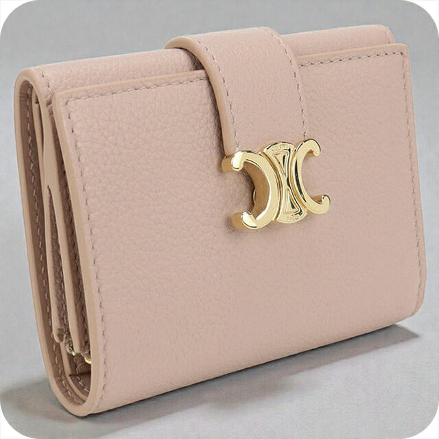 中古 セリーヌ 三つ折り財布 レディース ブランド CELINE トリオンフ
