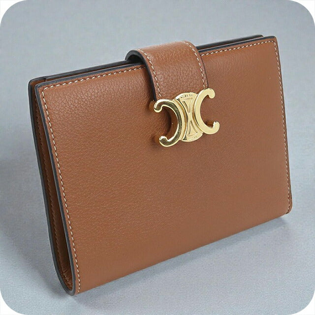 中古 セリーヌ 二つ折り財布 レディース ブランド CELINE ニノ