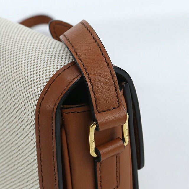 中古 セリーヌ 斜め掛け ショルダーバッグ レディース ブランド CELINE トリオンフ クラシック トリオンフバッグ ベージュ バッグ USDCE106579011