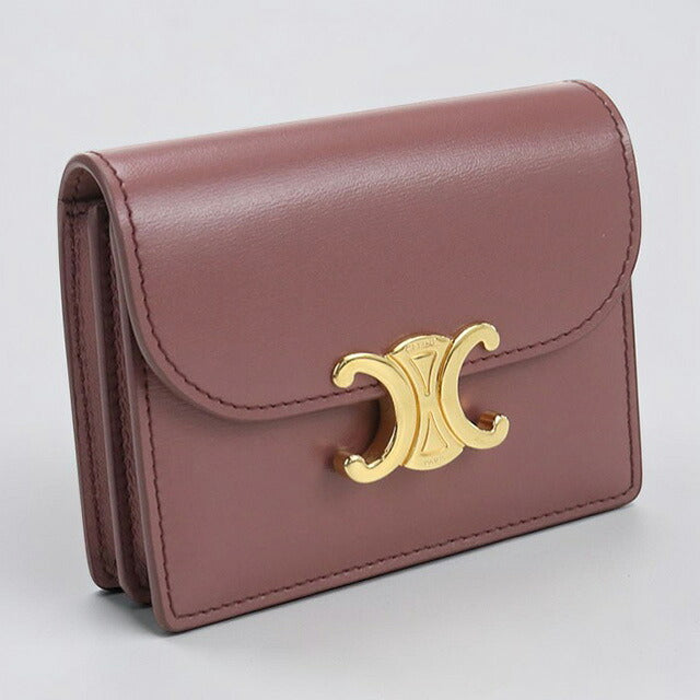 中古 セリーヌ 名刺入れ レディース ブランド CELINE トリオンフ
