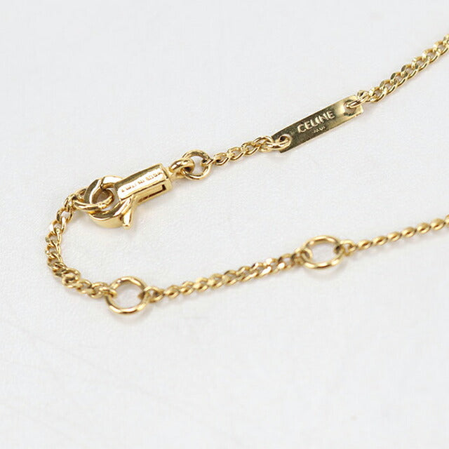 Used Celine Necklace Women&