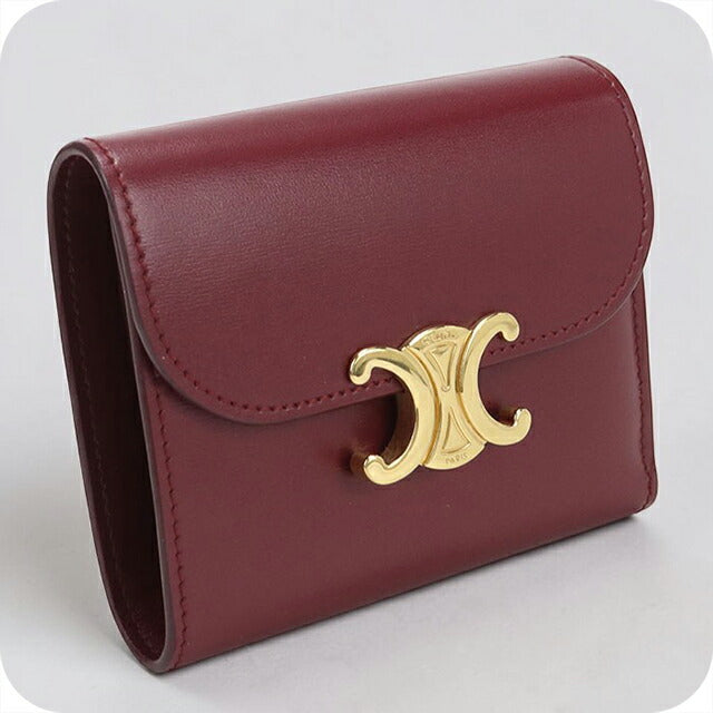 中古 セリーヌ 三つ折り財布 三折財布 レディース ブランド CELINE