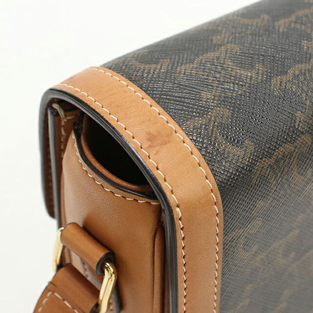 中古 セリーヌ 斜め掛け ショルダーバッグ レディース ブランド CELINE トリオンフキャンバス 188882BZ4.04LU ブラウン USDCE110466011