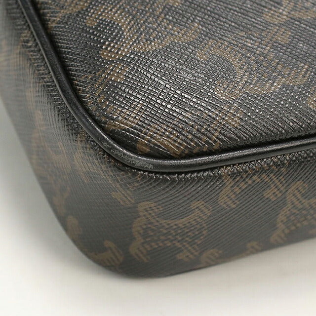 中古 セリーヌ 斜め掛け ショルダーバッグ メンズ ブランド CELINE トリオンフキャンバス ミディアムメッセンジャーバッグ 194502CIM.38OG USDCE110489011