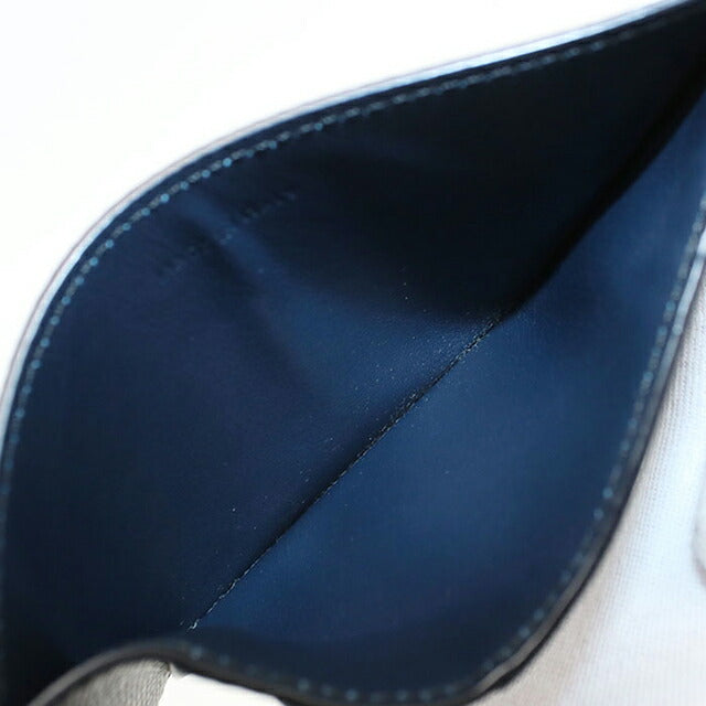 中古 セリーヌ カードケース メンズ ブランド CELINE レザー 10B673BEL ネイビー USDCE113582011