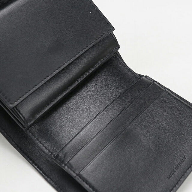 中古 セリーヌ 三つ折り財布 三折財布 レディース ブランド CELINE トリフォールドウォレット 10B573 ブラック USDCE114581011