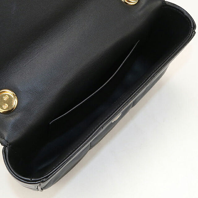 中古 セリーヌ ショルダーバッグ レディース ブランド CELINE マトラッセ モノクローム チェーン 111273EPZ.38NO ブラック USDCE115907011