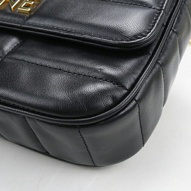 中古 セリーヌ ショルダーバッグ レディース ブランド CELINE マトラッセ モノクローム チェーン 111273EPZ.38NO ブラック USDCE115907011