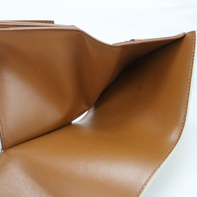 中古 セリーヌ 三つ折り財布 三折財布 コンパクト レディース CELINE トリオンフキャンパス スモール フラップウォレット 10D782CQH USDCE116276011