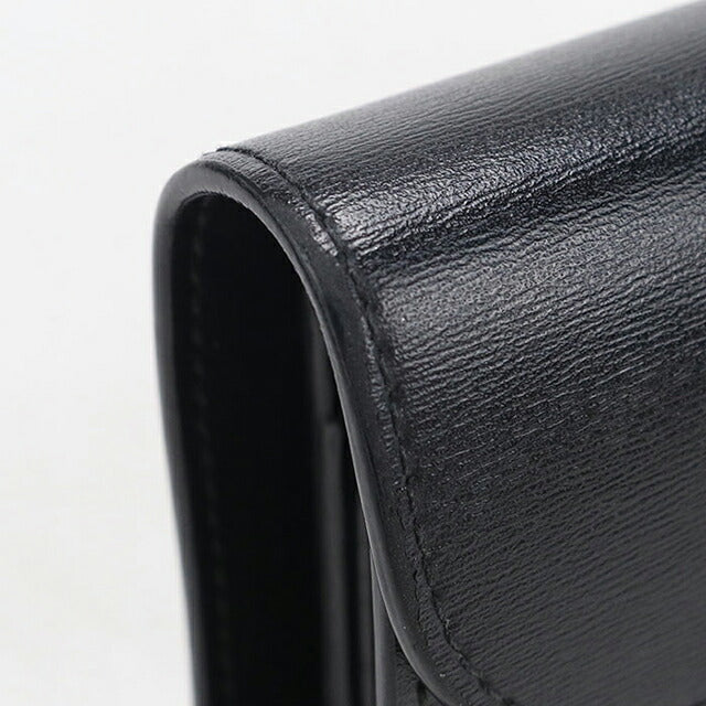 中古 セリーヌ 三つ折り財布 三折財布 コンパクト レディース ブランド CELINE トリオンフ スモールフラップウォレット 10D783DPV.38NO USDCE118232011