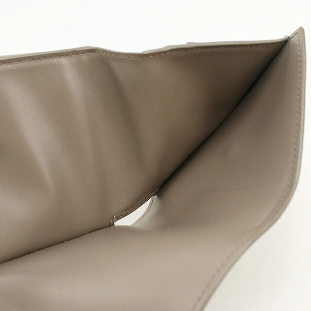 二手 Celine Trifold 钱包 Trifold 钱包 紧凑型女士品牌 CELINE Triomphe 小号翻盖钱包 10D783DPV 灰色 USDCE120524011