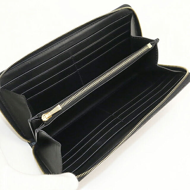 中古 セリーヌ 長財布ラウンドファスナー メンズ ブランド CELINE トリオンフキャンバス ラージ ジップウォレット 10B552BQ3 ブラック USDCE121142011