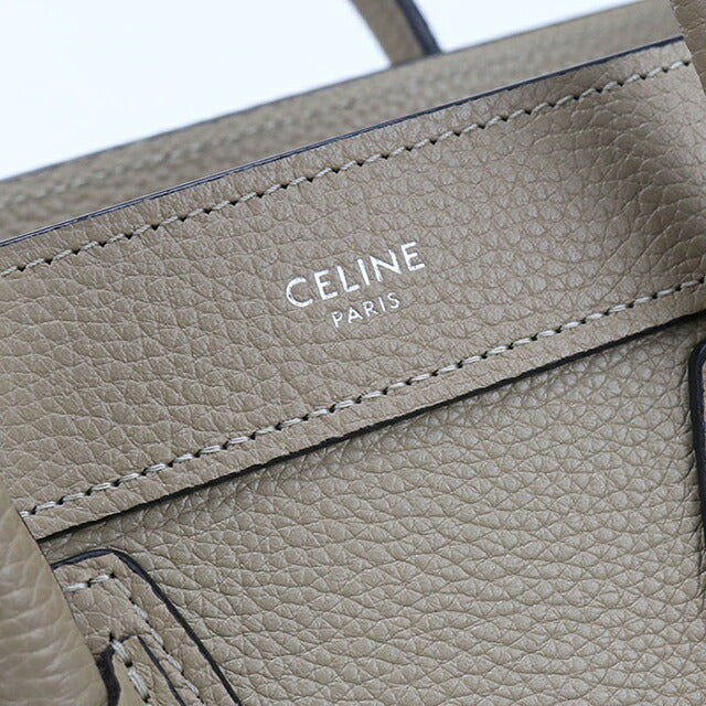 二手Celine手袋女装品牌CELINE Luggage Nano Shopper 2WAY 189243米色USDCE121551011