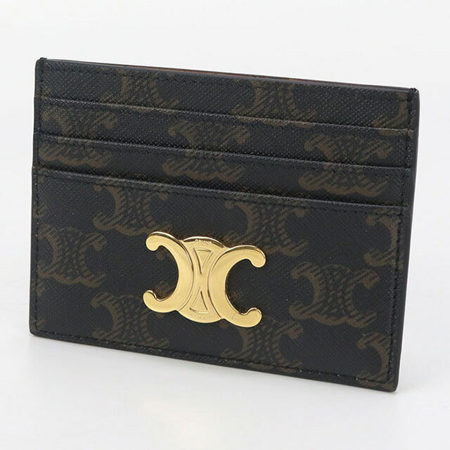 二手 Celine 卡包 女士品牌 CELINE 卡包 CE95129 棕色钱包 USDCE95129011