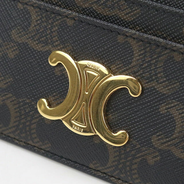 二手 Celine 卡包 女士品牌 CELINE 卡包 CE95129 棕色钱包 USDCE95129011