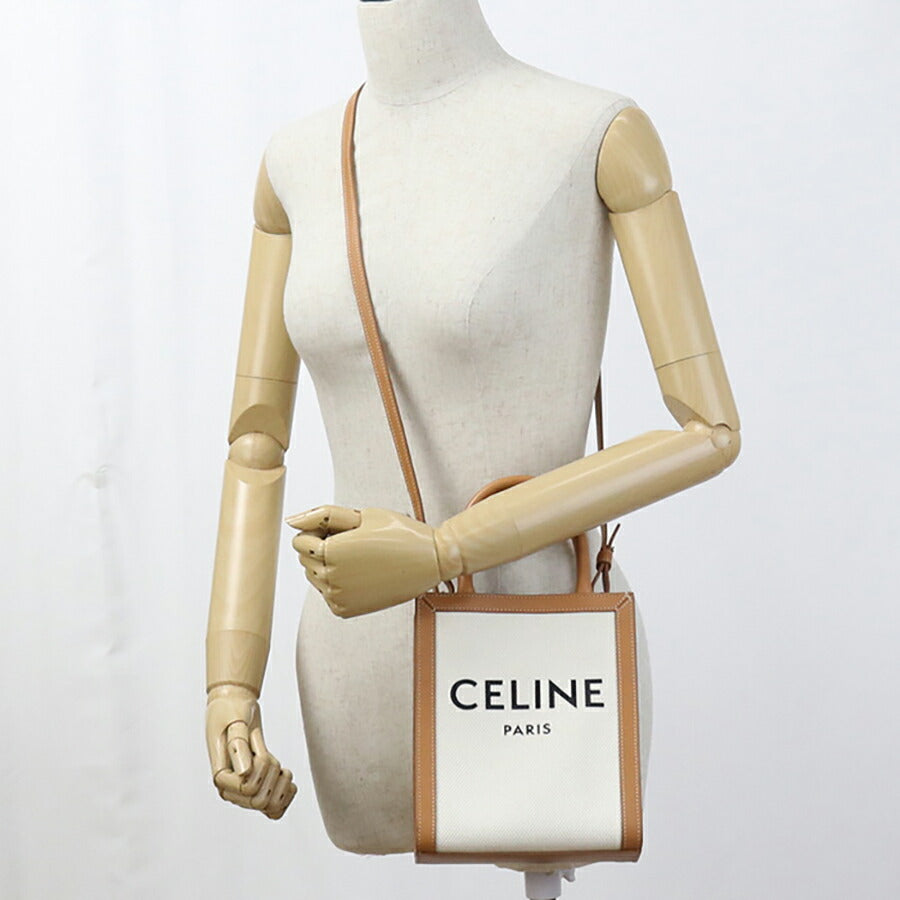 中古 セリーヌ ハンドバッグ レディース ブランド CELINE ミニバーティカルカバ ホワイト バッグ USDCE96116011