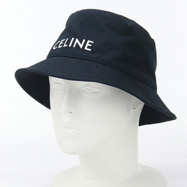 中古 セリーヌ ハット ユニセックス ブランド CELINE バケット 2AU5B968P ブラック 帽子 USDCE96122011