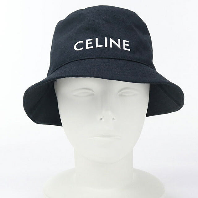 中古 セリーヌ ハット ユニセックス ブランド CELINE バケット 2AU5B968P ブラック 帽子 USDCE96122011