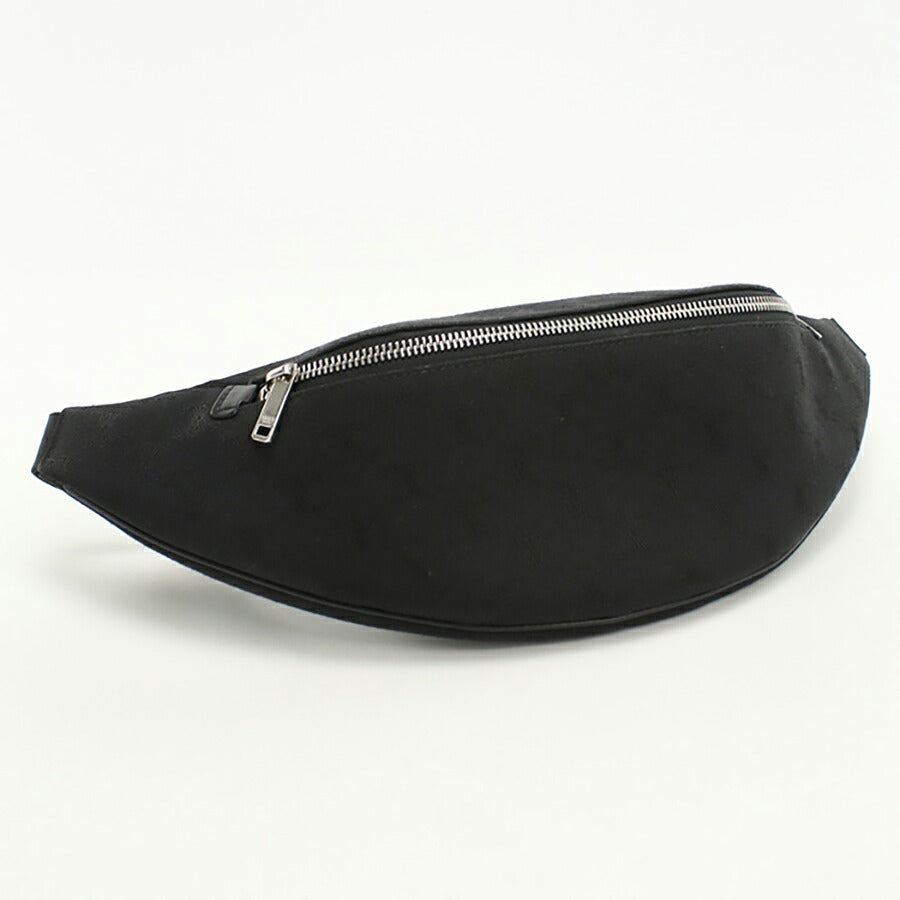 中古 セリーヌ ボディバッグ メンズ ブランド CELINE トリオンフ ベルトバッグ ブラック バッグ USDCE96265011